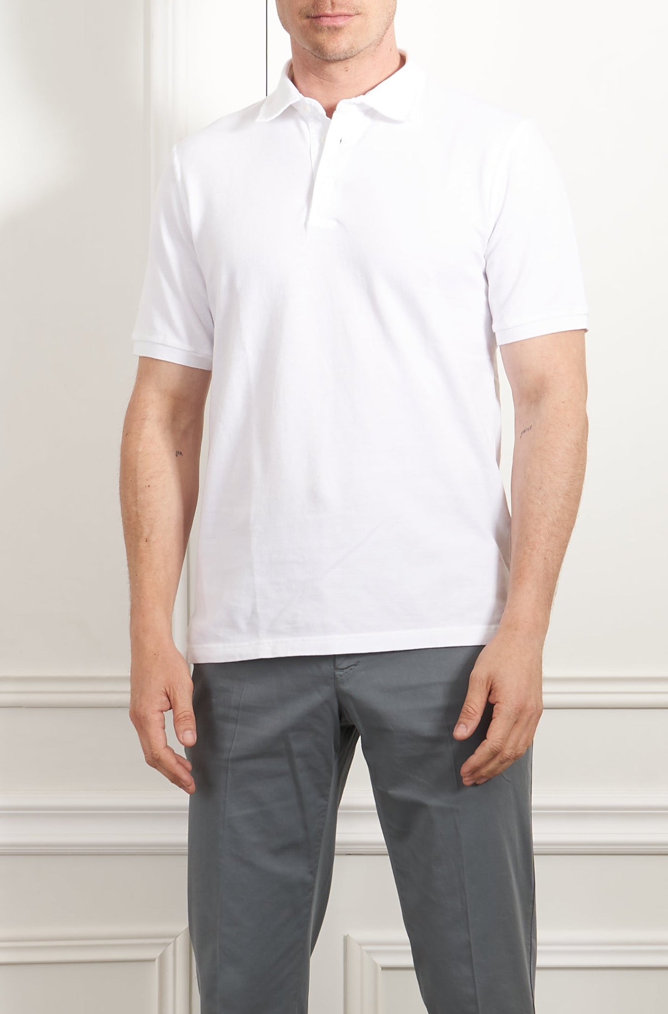 Poloshirt in weiß