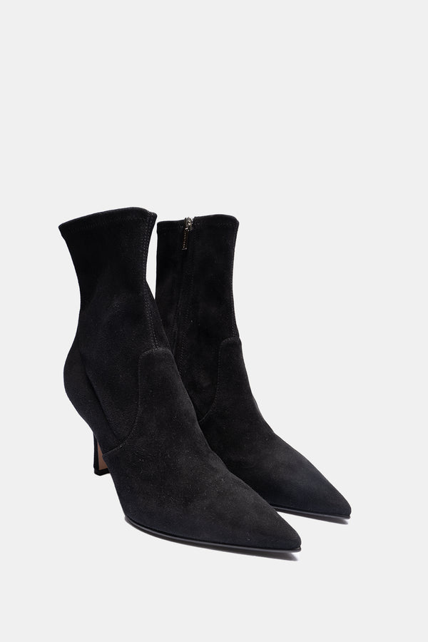 Stiefelette in schwarz